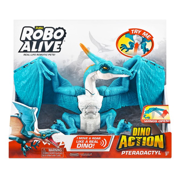 178699 Інтерактивна іграшка ROBO ALIVE серії "Dino Action" - ПТЕРОДАКТИЛЬ