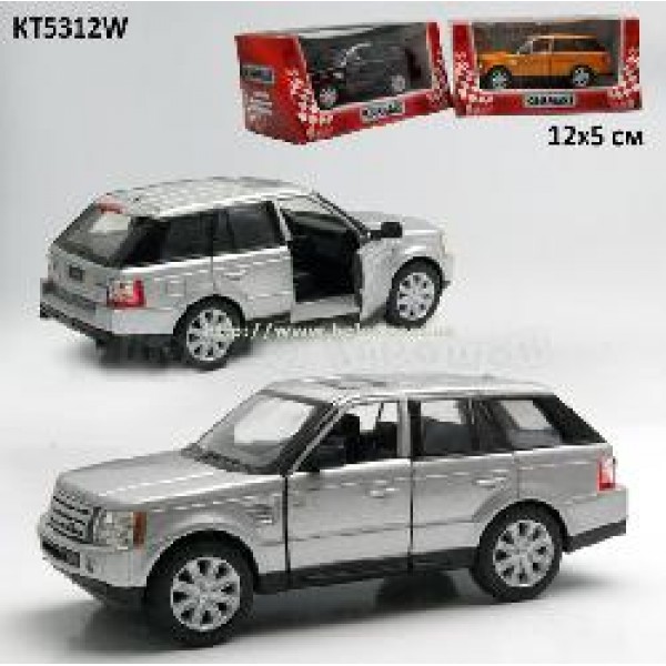 178608 Машина метал."Kinsmart" KT5312W (96шт/4)"Range Rover" в кор. 16*8,5*7,5см