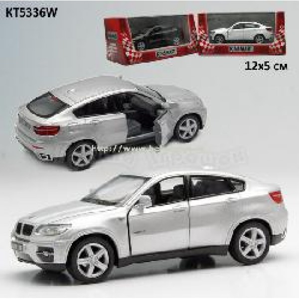 178615 Машина метал."Kinsmart" KT5336W (96шт/4)"BMW X6" в кор. 16*8,5*7,5см