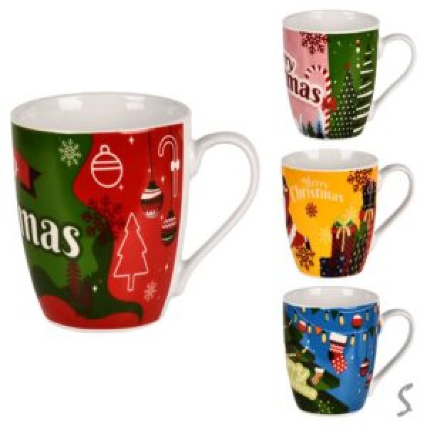 243642 Чашка новорічна "Merry Christmas" 360мл.,R33685