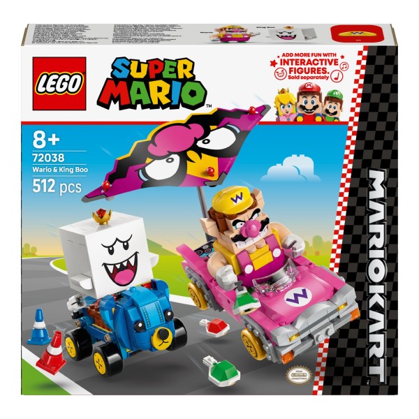 241190 Конструктор Mario Kart™ – Wario та King Boo