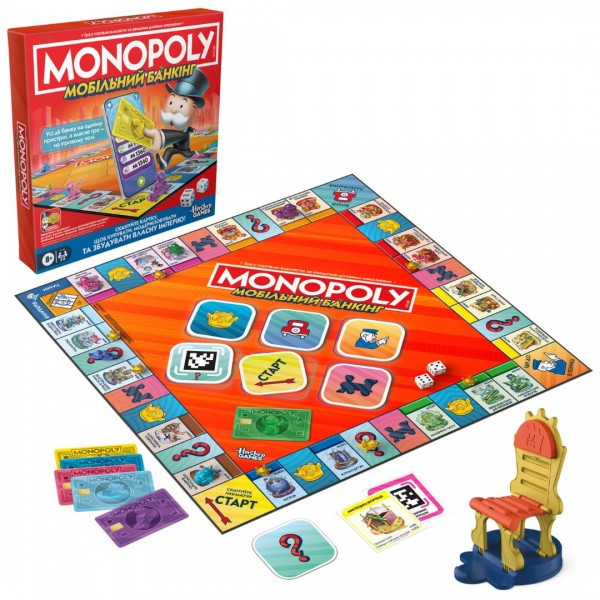 262269 MONOPOLY Гра настільна "Монополія App Banking"