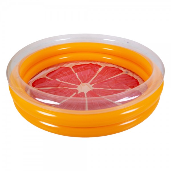 249595 Басейн дитячий 51625  надувний, Грейпфрут, 168х38см, 451л, вік 3-6 років