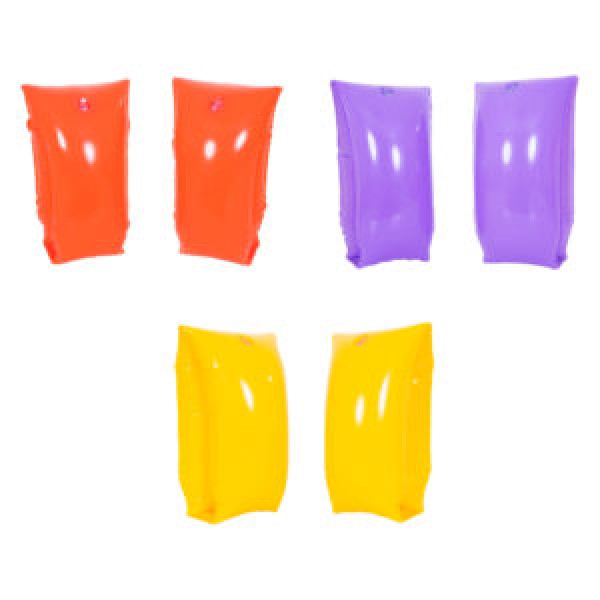 249681 Нарукавники 32287  для плавання, надувний, 2 повітряні камери, 6-12 років,3 кольори