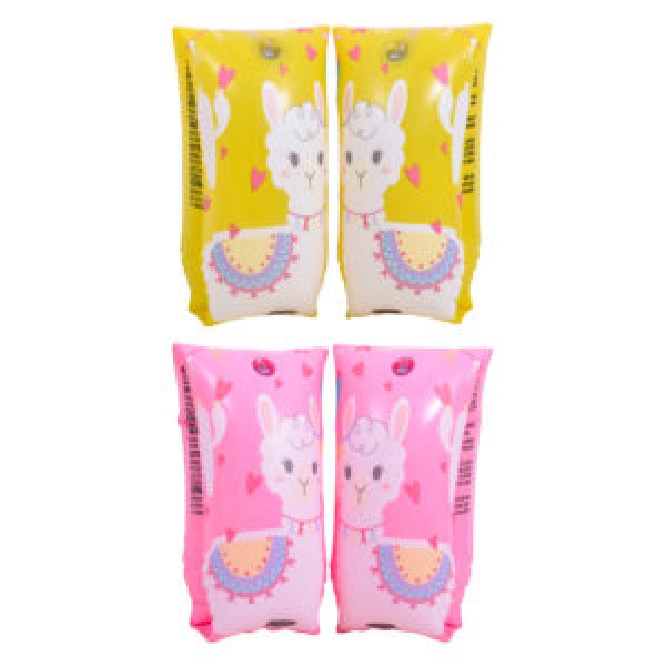 249682 Нарукавники 37617 для плавання, надувний, Лама, 2шт, 30х15см, 2 повітряні камери, 6-12 років,