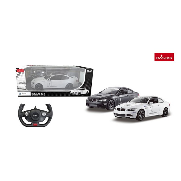 261805 Машина 48000 BMW, 34см, р/к 2.4GHz, на бат-ці,гумові колеса,аморт,світло,2 кольори, в кор-ці 40-23-18см