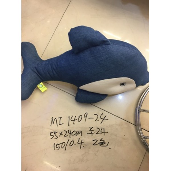 119395 М'яка іграшка MI1409-24 дельфін, кул., 55 кул.