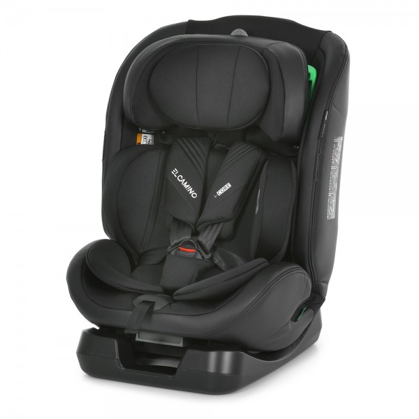 247185 Автокрісло El Camino i-CORE ME 1206 Black дитяче,i-SIZE R129,зріст дитини 40-150см,5 положень,чорний