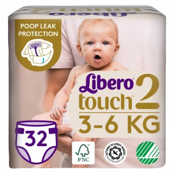 169157 Підгузник дитячий Libero Touch 2 (32)