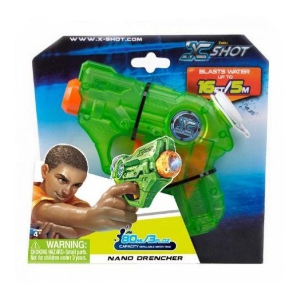 174804 X -Shot Warfare Водний бластер Nano Drencher, 5643R