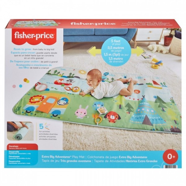 136287 Килимок-ігровий центр "Веселі пригоди" Fisher-Price