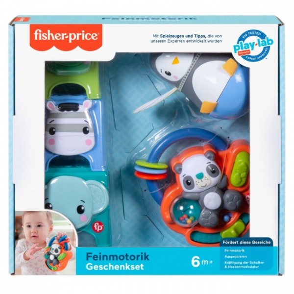 136568 Подарунковий ігровий набір "Веселі розваги" (6 міс+) Fisher-Price