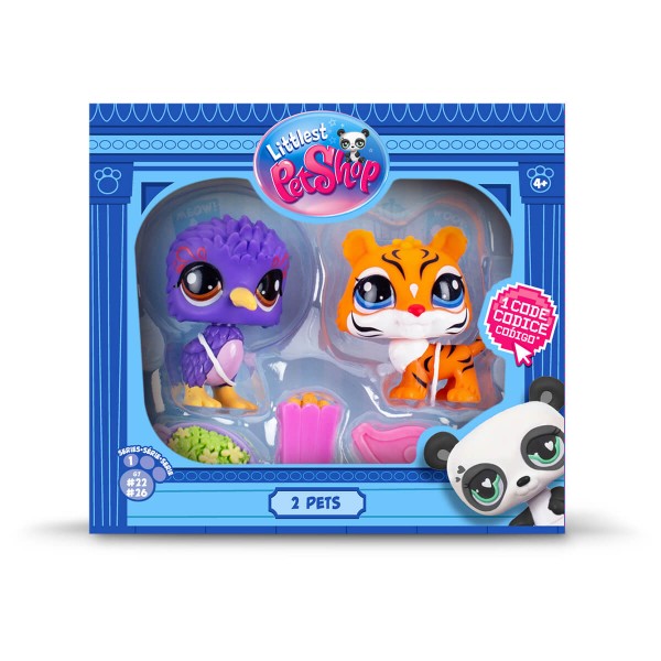 207631 Ігровий набір LITTLEST PET SHOP – СМАКОВІ ВПОДОБАННЯ (2 фігурки, аксес.)