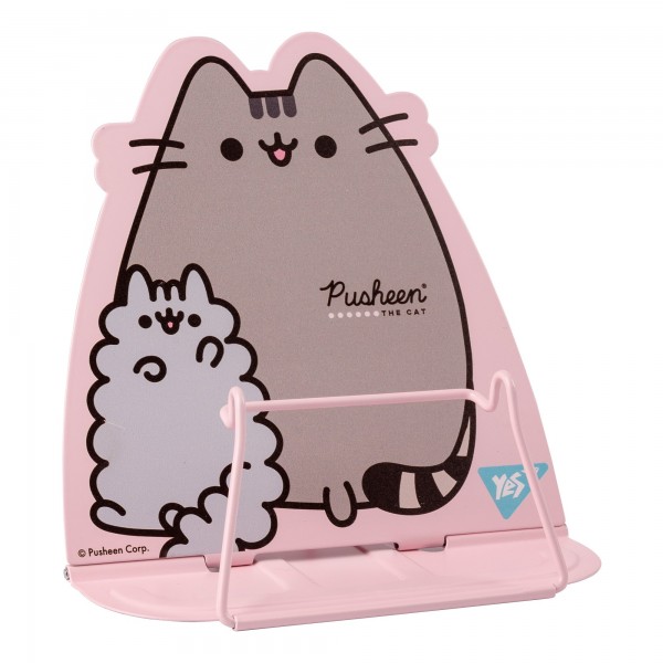 251195 Підставка для книг фігурна Yes "Pusheen", метал