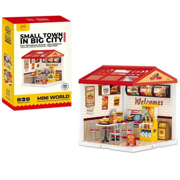 248309 Ігровий набір "Міні дім", фаст-фуд ресторан 0415