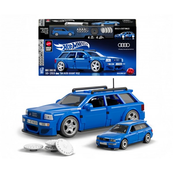 245738 Колекційна машинка-конструктор "Audi" серії "Speed" Mattel Brick Shop