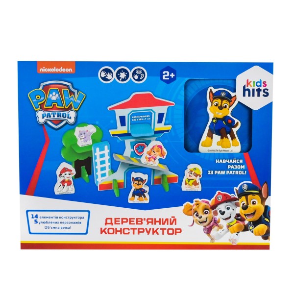 214269 Іграшка дерев'яна KidsHits Paw Patrol арт. KH20/042, набір