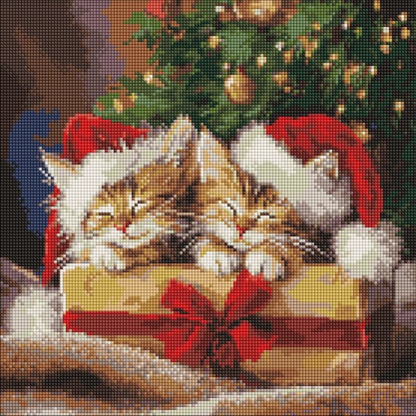 245310 AMO "Пухнасті подарунки" 40х40см