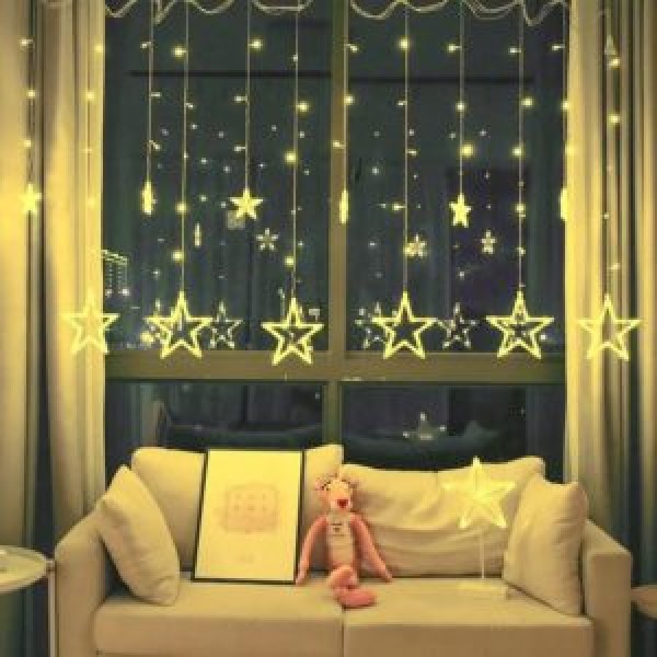 158582 Гірлянда-фіранка світлодіодна "Starlights" 2.5*0.85м 120led R92649