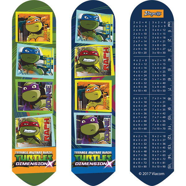 28428 Закладки 2D "Ninja Turtles"