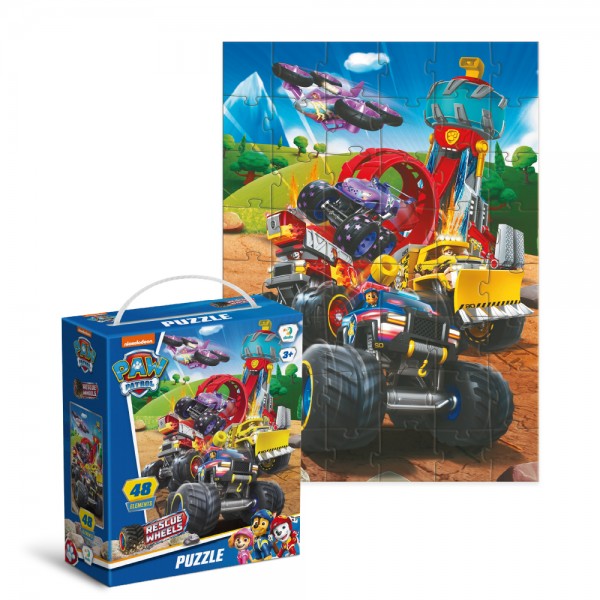 166033 Пазл на 48 елементів Paw Patrol. Rescue Wheels