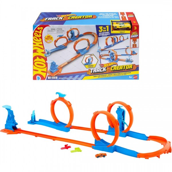 228323 Трек "Потрійна петля" серії "Track Creator" Hot Wheels