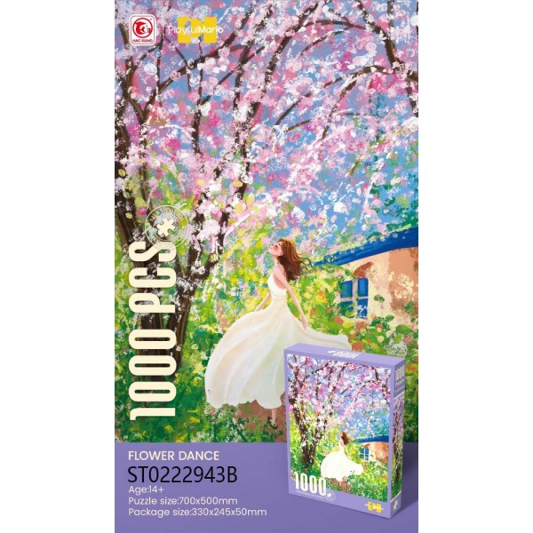 229309 Пазли 88821 Flower dance, 1000 дет., кор., 24,5-33-5 см.