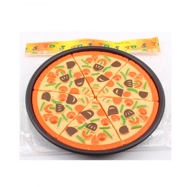 110239 Продукти 803-6 піца на тарілці, кул., 17-17-1,5 см.