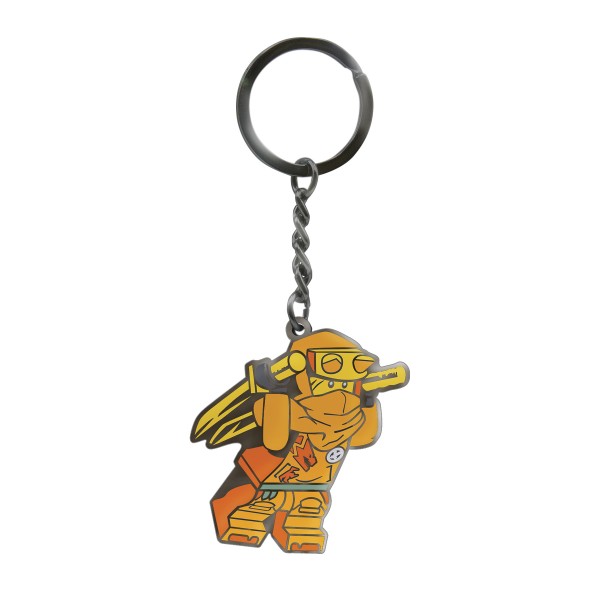 219104 Брелок 53336 LEGO, Ninjago, Arin, на ключі, фігурка, мет., лист, 12 шт. в диспл., 9-15,5-5 см.