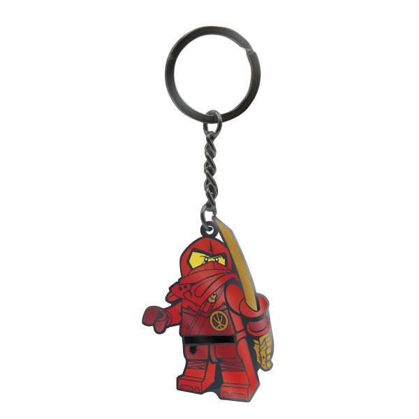 219105 Брелок 53337 LEGO, Ninjago, Kai, на ключі, фігурка, мет., лист, 12 шт. в диспл., 9-15,5-5 см.