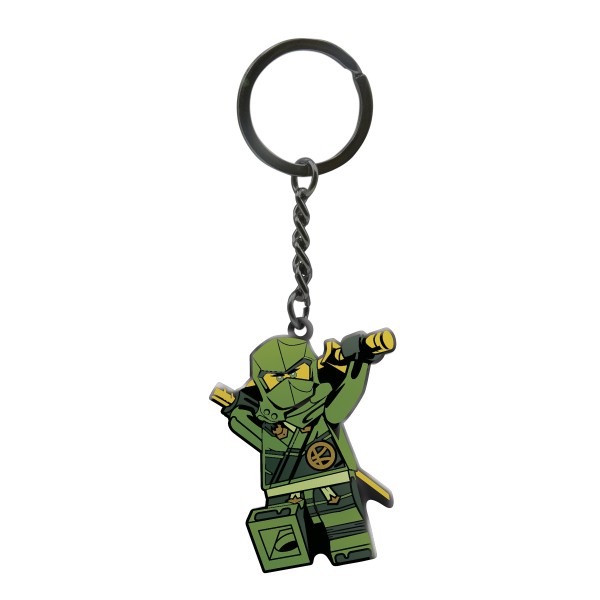 219106 Брелок 53338 LEGO, Ninjago, Lloyd, на ключі, фігурка, мет., лист, 12 шт. в диспл., 9-15,5-5 см.