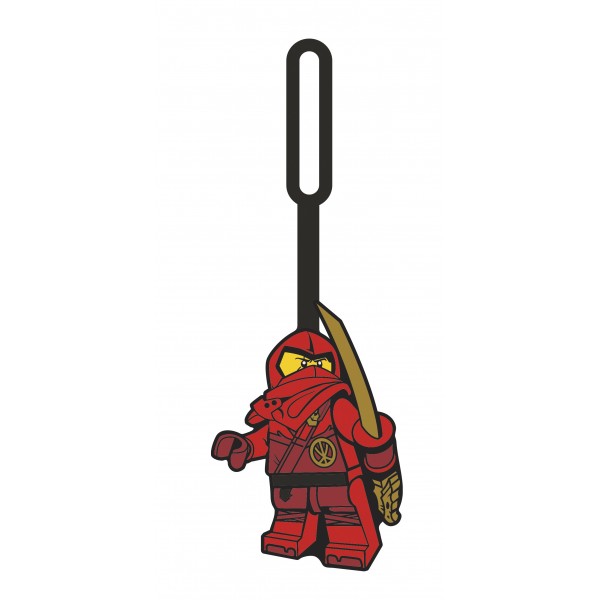 219112 Брелок 53342 LEGO, Ninjago, Kai, фігурка, на сумку, лист, 6 шт. в диспл., 11-8-9 см.