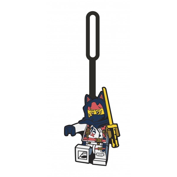 219119 Брелок 53345 LEGO, Ninjago, Sora, фігурка, на сумку, лист, 6 шт. в диспл., 11-8-9 см.