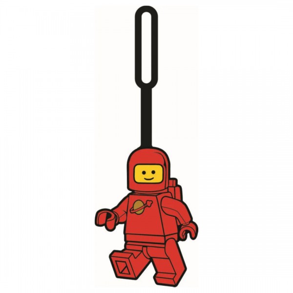 219122 Брелок 53498 LEGO, Spaceman, red, фігурка, на сумку, лист, 6 шт. в диспл., 16-8-6,5 см.