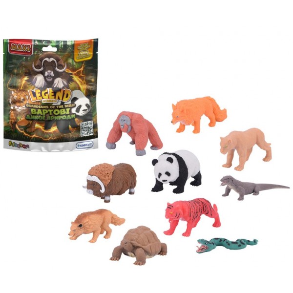 245455 Стретч-іграшка у вигляді тварини – ВАРТОВІ ДИКОЇ ПРИРОДИ (в диспл.)