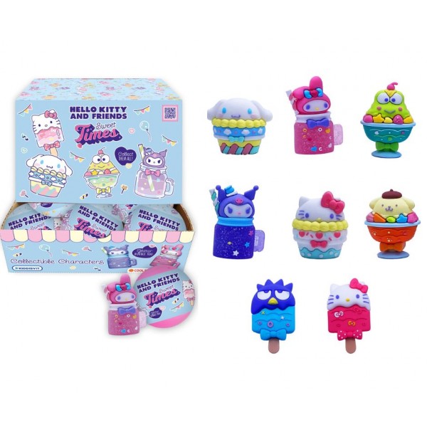 245463 Фігурка-сюрприз у кулі COOL THINGS серії "Hello Kitty" - КАВАЙНІ ДЕСЕРТИКИ (в ас.)