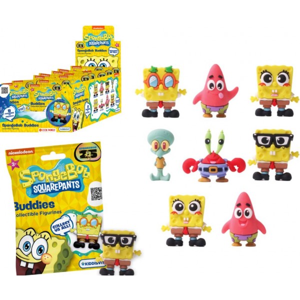 245452 Фігурка-сюрприз COOL THINGS серії "Buddies 3D" - ГУБКА БОБ