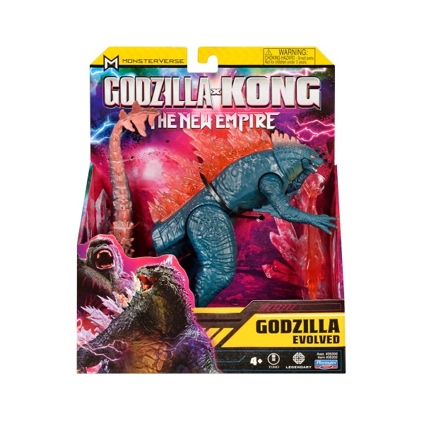 170079 Фігурка GODZILLA X KONG – ҐОДЗІЛЛА ПІСЛЯ ЕВОЛЮЦІЇ З ПРОМЕНЕМ (15 cm)