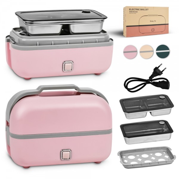 247623 Ланч-бокс електричний з підігрівом 25*13см R98044