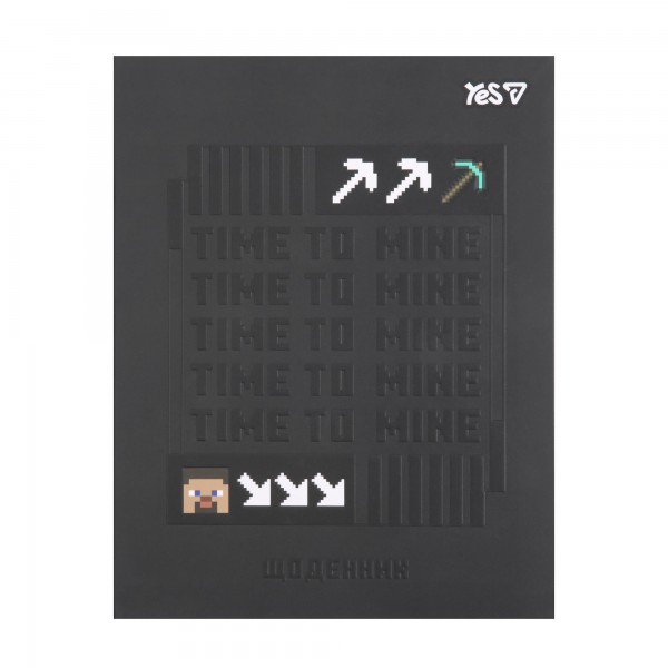 251366 Щоденник шкільний YES інтегральний Minecraft, А5, 40 аркушів