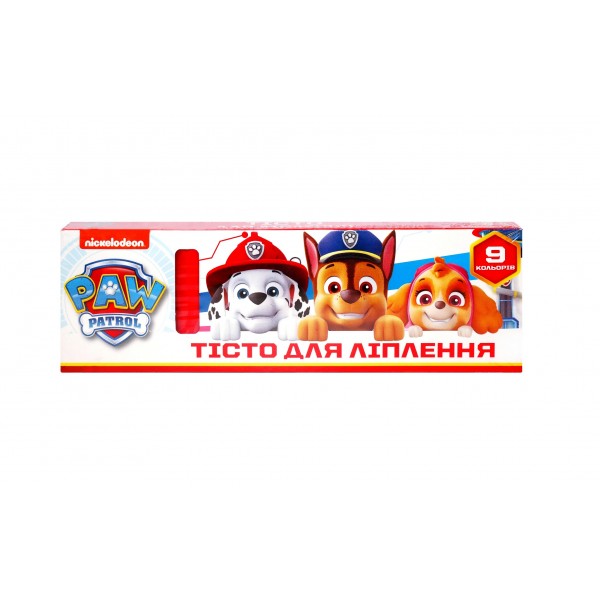 149724 Тісто для ліплення. Набір із 9 кольорів по 15 г. ТМ "PAW Patrol" (білий)