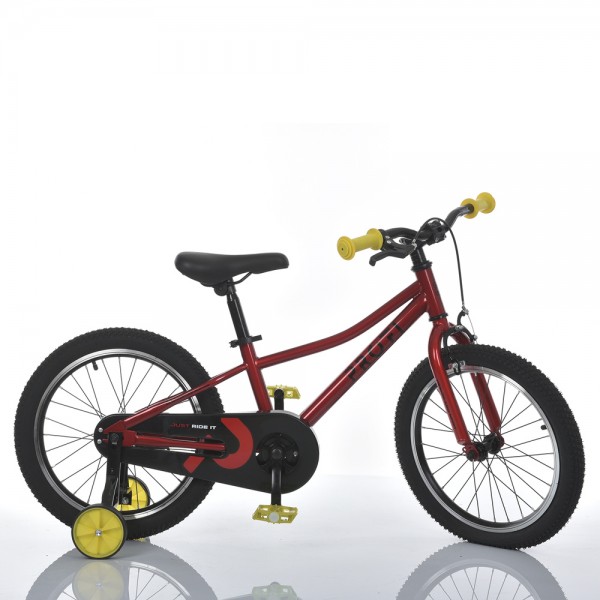 164902 Велосипед дитячий 18д. MB 1807-1 SKD75, дод. кол., червоний.