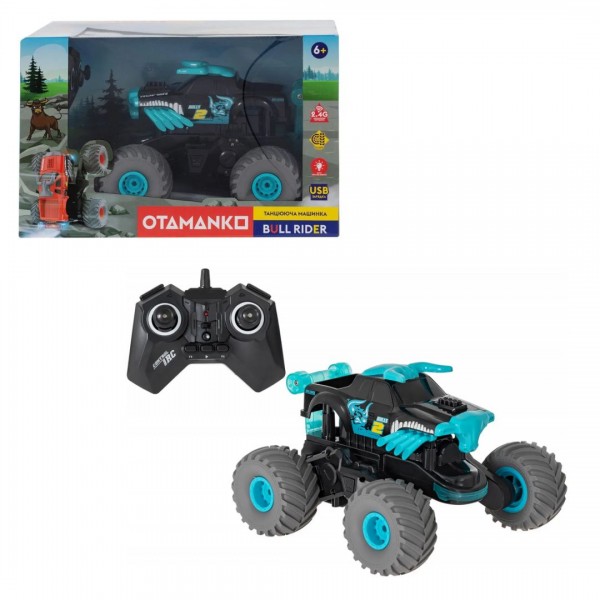 226473 Машинка OTAMANKO Танцююча машинка BULL RIDER к:зелена