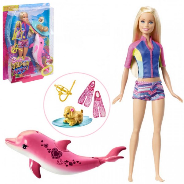 42659 Ігровий набір Barbie "Підводне плавання" з м/ф "Barbie: Магія дельфінів"