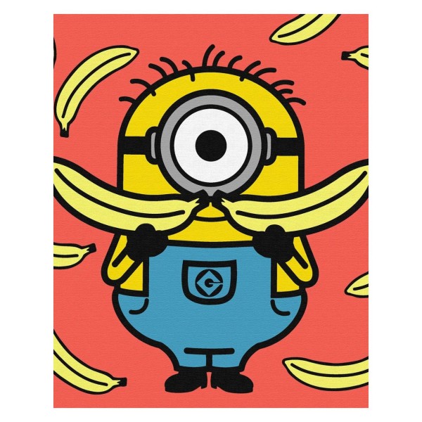 261455 Набір для розпису по номерах для дітей UN "Minions: Агент Банана" 25х25см
