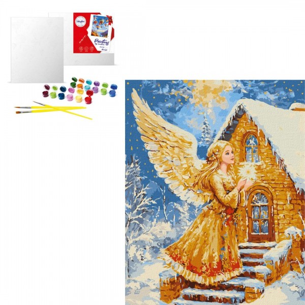 245322 KHO "Крила світла з фарбами металік" 40х50см