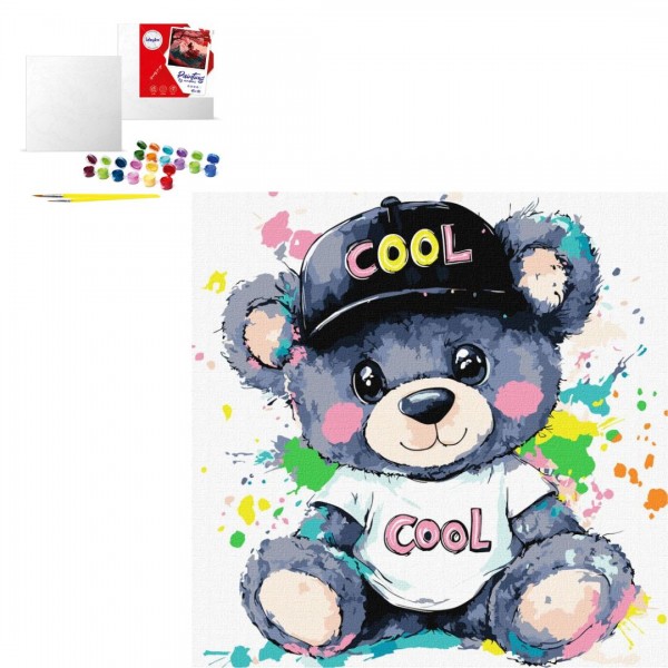 245331 KHO для дітей "Крутий ведмедик" 40х40см