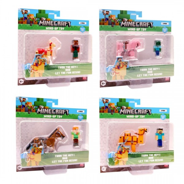 242274 Іграшка Майнкрафт 3D заводна іграшка, у асорт.