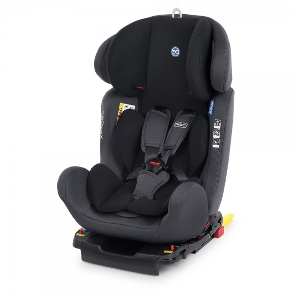 149062 Автокрісло ME 1041 BRAVO ISOFIX Royal Black  дитяче, група 0+/1-2-3, isofix, чорний