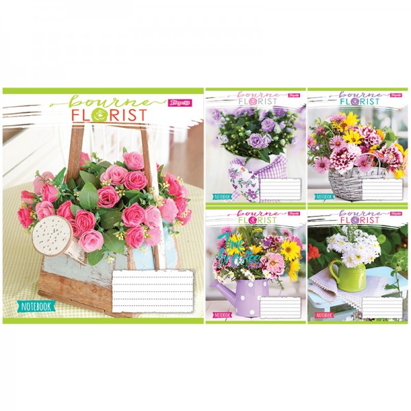 56435 А5/18 лін. 1В Florist, зошит учнів.
